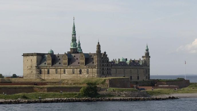 Zámek Kronborg v dánském Helsingøru