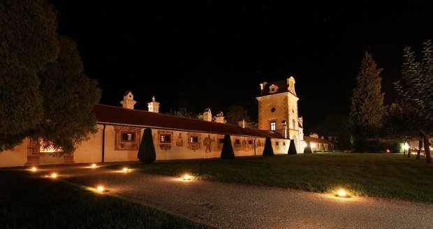 Hlavní program letošní Hradozámecké noci se odehrává na jihočeském zámku Kratochvíle