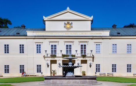 Slavné sídlo Metternichů – zámek Kynžvart.