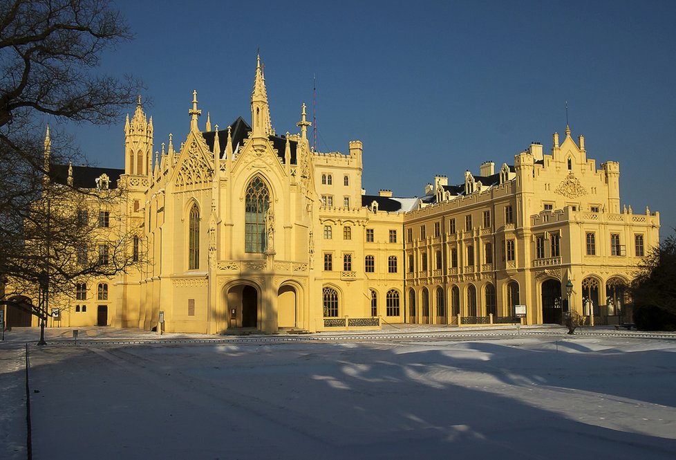 Zámek Lednice opět lákal turisty. Stal se nejnavštěvovanější památkou Jihomoravského kraje v roce 2016.