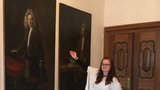 V Manětíně na zámku mají evropskou raritu: Místo šlechticů visí na zdech obrazy sluhů