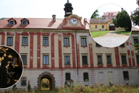 Zloděj vykradl zámek v Protivíně! Odnesl si i část věžních hodin