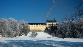 Zimní pohádka na zámku Zbiroh.