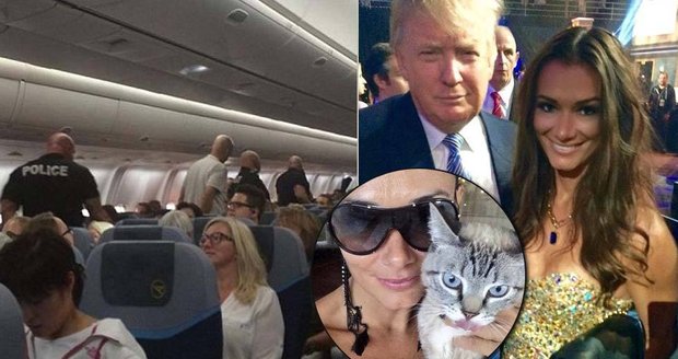 Češka, kterou kvůli kočce vyhodili z letadla: Obdivuje Donalda Trumpa! Ten by ji ale dávno vyhostil