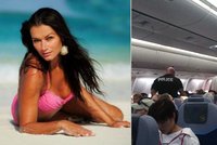 Modelka, kvůli níž muselo nouzově přistát letadlo v USA, je zpátky doma! Bez peněz a s mezinárodní ostudou