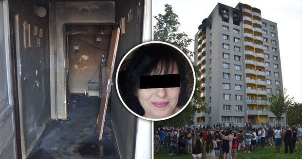 Žaneta před ohnivým peklem unikla přes balkon: Je v těžkém stavu, o smrti dcer a vnoučka neví 