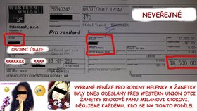 Na Češky sražené v Anglii se vybralo 18 500 Kč.