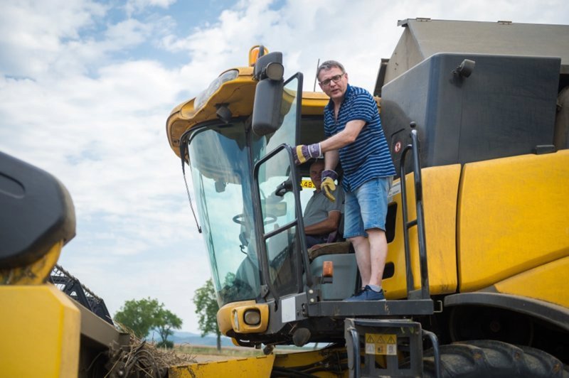 Volební lídr ČSSD Lubomír Zaorálek a jeho předvolební kampaň