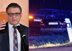 Ministr zahraničí Lubomír Zaorálek (ČSSD) po nehodě proškrtal víkendový program.