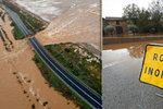Sardinii a francouzské Azurové pobřeží zasáhly záplavy.