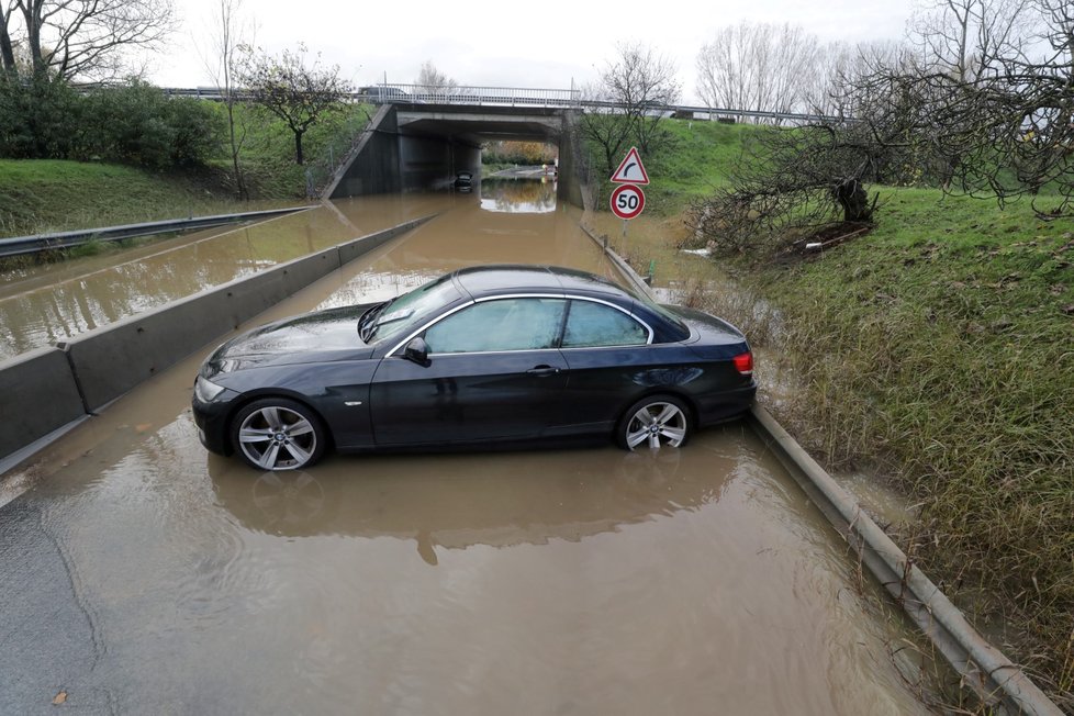 Záplavy ve Francii (2. 12. 2019)