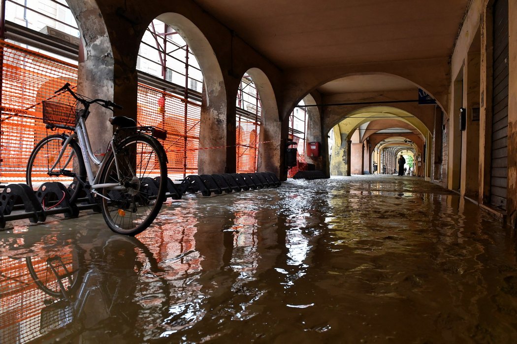Záplavy na severu Itálie (18.5.2023)
