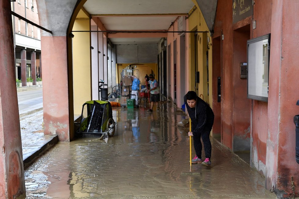 Záplavy na severu Itálie (18. 5. 2023)