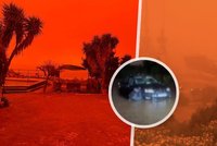 Rudé nebe a smrt v přívalu vody: Bouře Erminio má první oběť