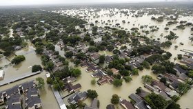 Záplavy v Houstonu