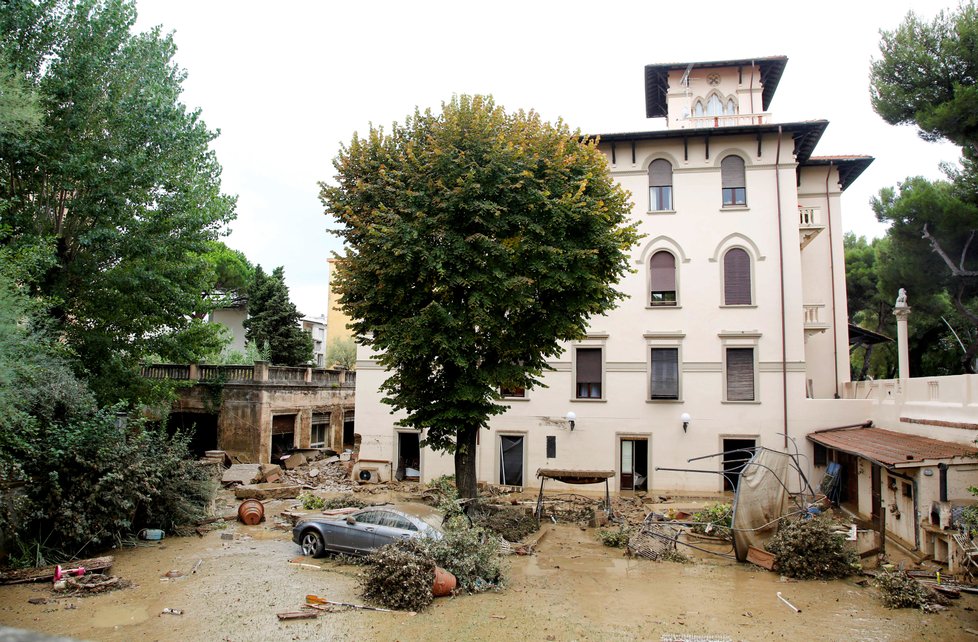 Záplavy stihly Itálii i v roce 2017. Nechaly za sebou nejméně 6 mrtvých