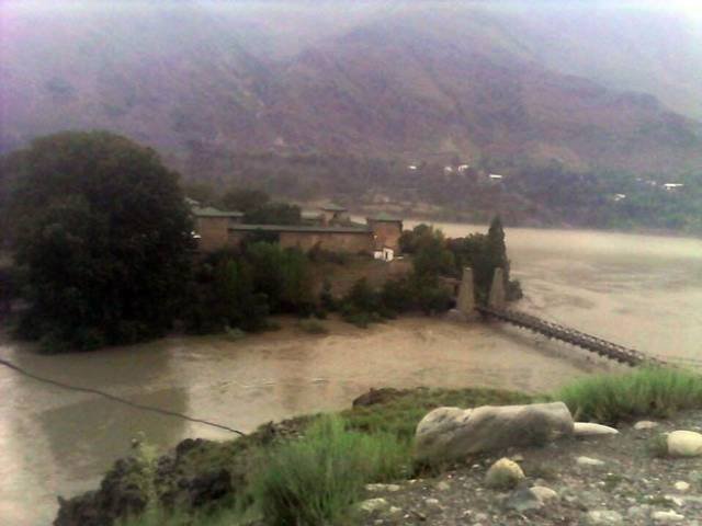 Bleskové záplavy v Pákistánu.