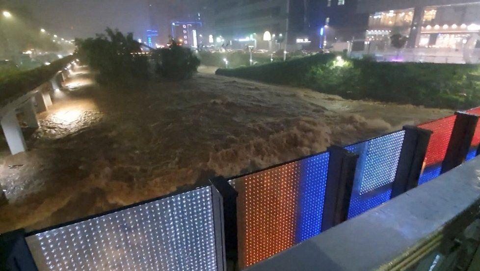 Přívalové deště a ničivé záplavy zasáhly Jižní Koreu (srpen 2022)