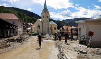 Záplavami poničené Slovinsko dostane evropskou pomoc ve výši 400 milionů eur