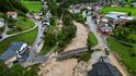 Záplavy ve Slovinsku