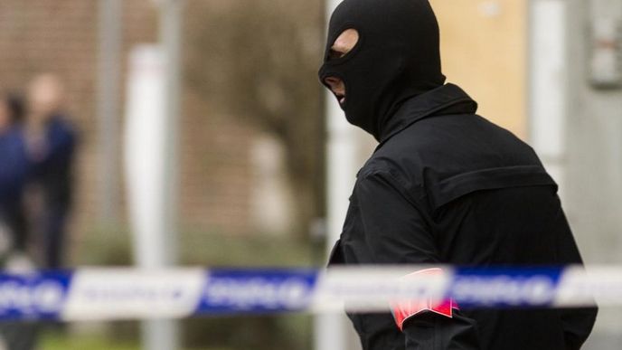 Zásah belgické policie po přestřelce v Bruselu