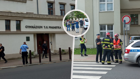 Do gymnázia v Litvínově se násilím dostal člověk: Ředitel školy pochválil policii