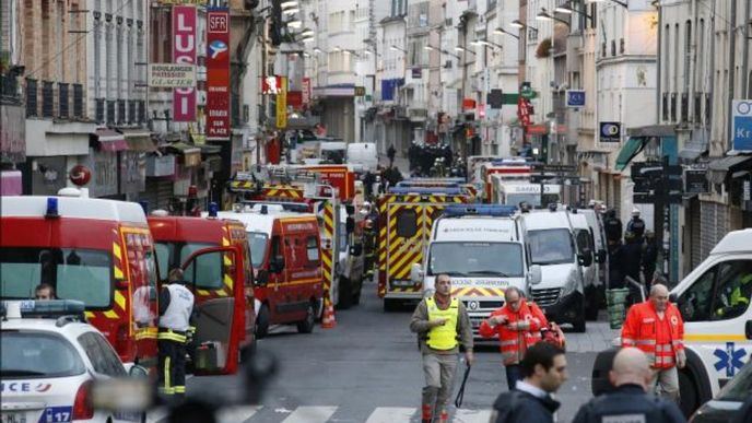 Zásah proti teroristům v Paříži, ilustrační foto