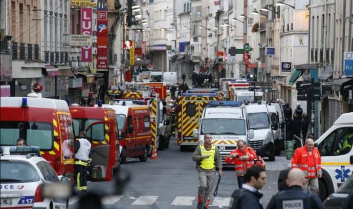 Zásah proti teroristům v Paříži, ilustrační foto