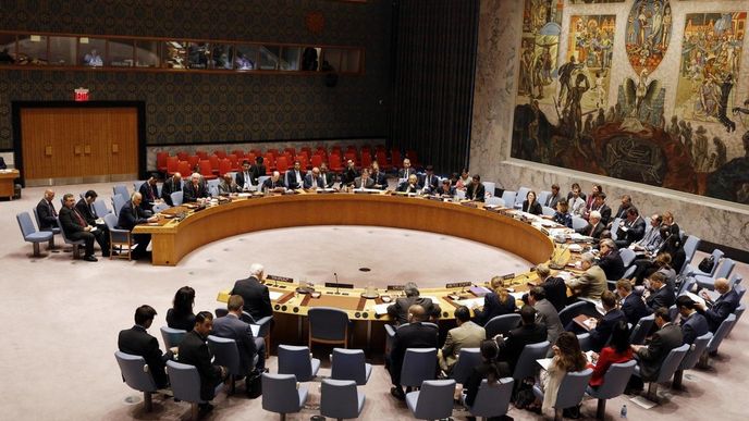 zasedání OSN kvůli bojům v Sýrii