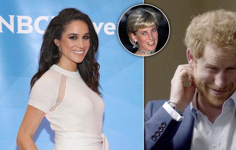 Princ Harry se bude ženit? Meghan dostane prstýnek vyrobený z náramku Diany!