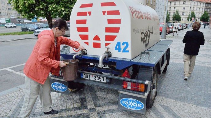 Zásobování pitnou vodou v Dejvicích