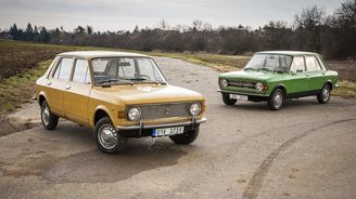 Vánoční srovnávací test: Autorevue projela Zastavu 1100 a Fiat 128