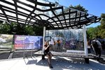 Na pražskév výstavišti je úplně první tramvajový přístřešek vyrobený 3D tiskem