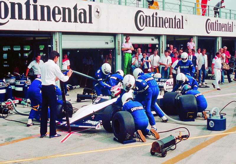 Tady to všechno začalo. V srpnu 1982 se odehrála první takticky cílená zastávka v boxech. Předvedl ji tým Brabham.