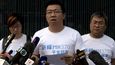 Zástupci příbuzných čínských obětí ze zmizelého Boeingu Malaysia Airlines