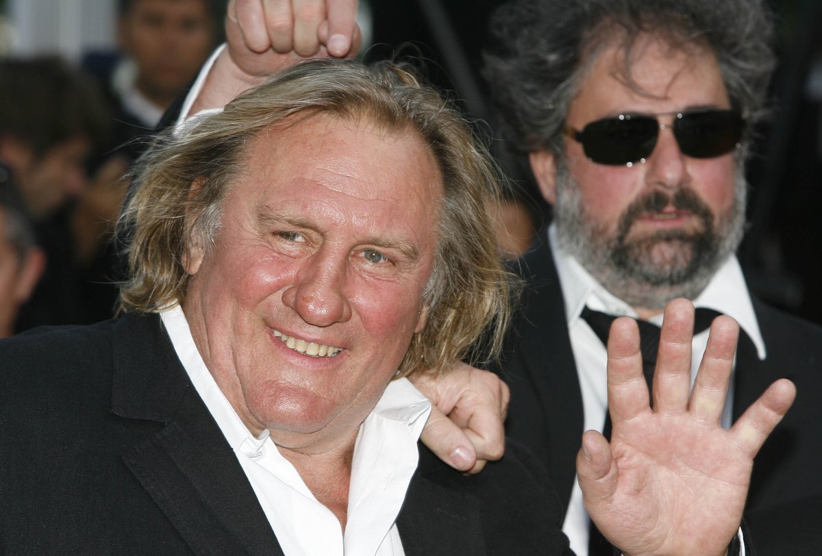 French actor Gerard Depardieu detained by police in Paris for getting drunk as he was driving his scooter. (Archives pictures)