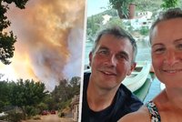 Češka Andrea o požáru v Chorvatsku: Hořelo jim za hotelem, popadli nejnutnější věci a ujeli