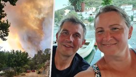 Češka Andrea o požáru v Chorvatsku: Hořelo jim za hotelem, popadli nejnutnější věci a ujeli.