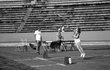 Martha Issová (Dana Zátopková), stadion Za Lužánkami, Brno