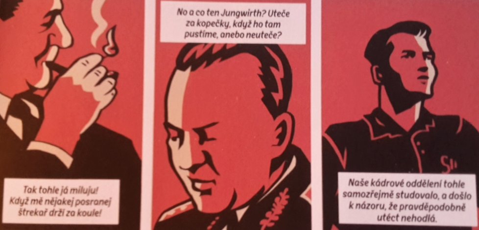 Komiks o Emilu Zátopkovi vytvořili Jan Novák a Jaromír Švejdík.