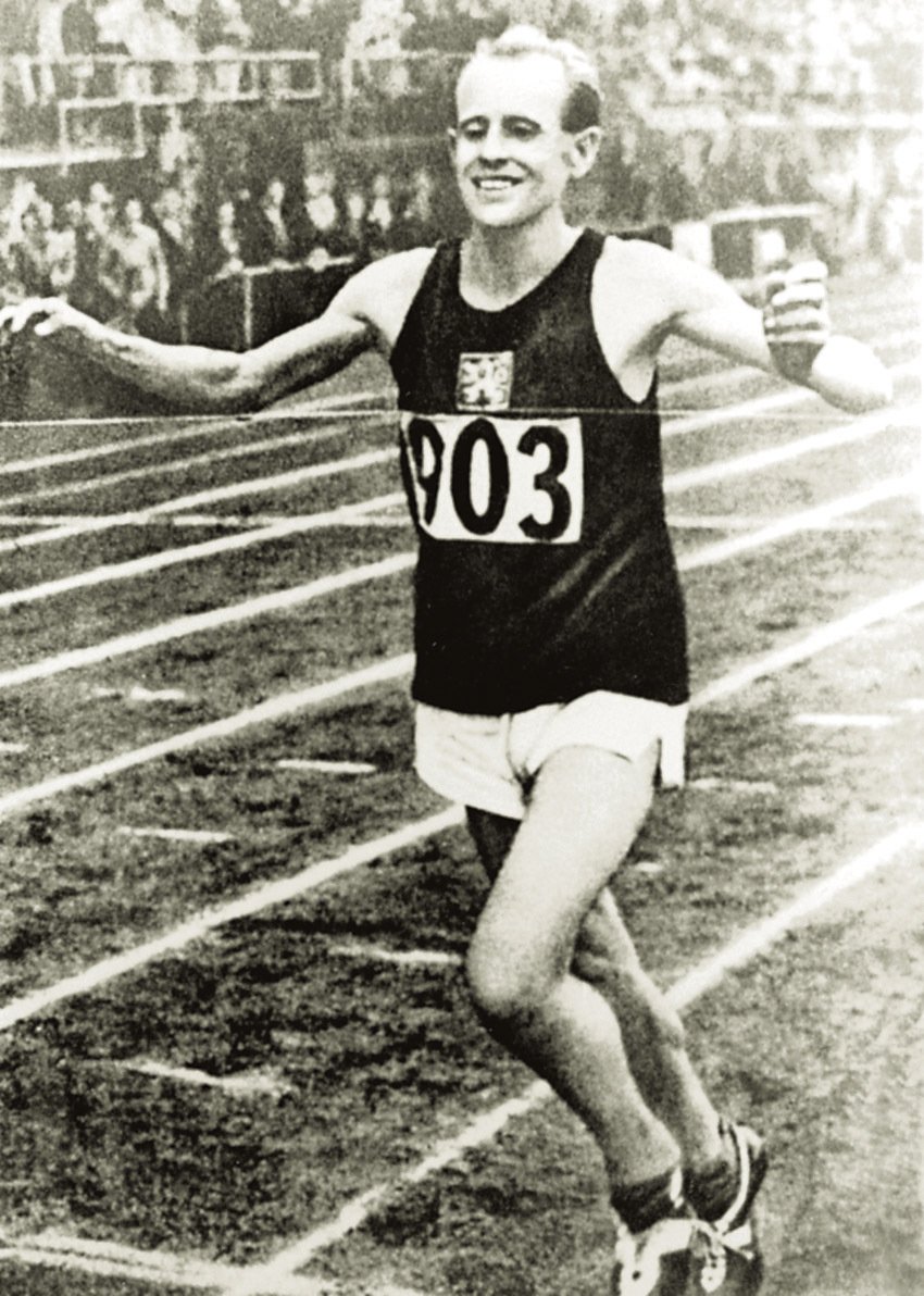 Emil Zátopek v dobách své největší slávy