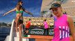 Tenisová kráska Katarina Zavacká si na Roland Garros vypila kalich hořkosti do dna