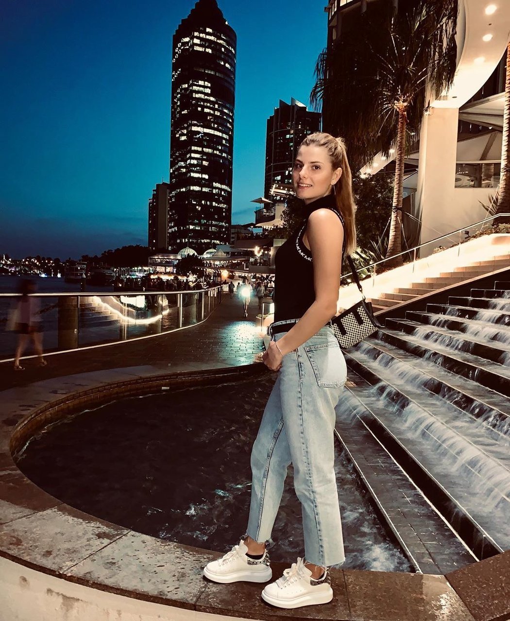 Ukrajinská tenistka Katarina Zavacká patří mezi vycházející hvězdičky WTA