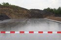 V červnu 2013 se nad dálnicí D8 utrhl svah, odhadem půl milionu kubických metrů hlíny a kamení