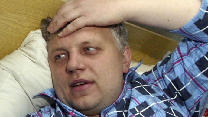 Zavražděný novinář Pavlo Šeremet