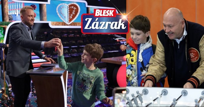 Autista Dominik ze Zázraku Blesku prožil kouzelný den. Potkal se s Michalem Davidem a navštívil i natáčení oblíbeného pořadu Máme rádi Česko.