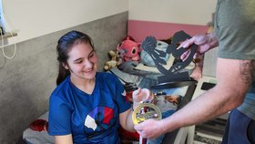 Zaujala ji medaile z Nagana.