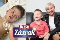 První Zázrak Blesku splněn: 152 tisíc pro nevidomého Nicolaska (6) se vybralo za pouhých 10 hodin!