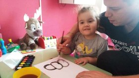 Viktorka v dětství