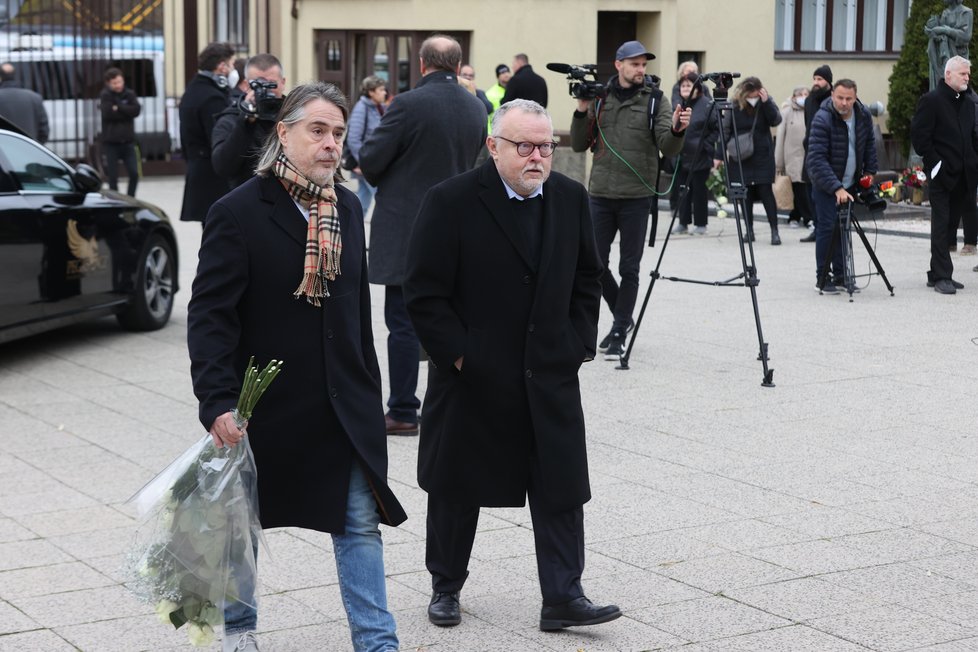 Příchody na pohřeb Mira Žbirky: Oldřich Lichtenberg